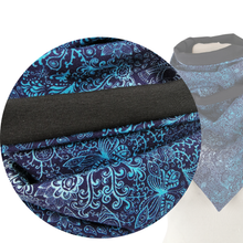 Lade das Bild in den Galerie-Viewer, Loop "Skye" blau mit Knopf