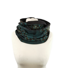 Lade das Bild in den Galerie-Viewer, Loop "Dahlienblüte" aus jadegrünem Jersey