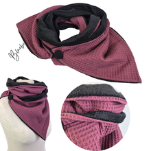 Lade das Bild in den Galerie-Viewer, Winterloop aus Waffelpiqué – 13 Farben | Fleece gefüttert