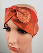 Lade das Bild in den Galerie-Viewer, Haarband mit Knoten Mandala rost