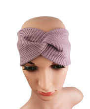 Lade das Bild in den Galerie-Viewer, Haarband mit Knoten Waffeljersey 4 Farben
