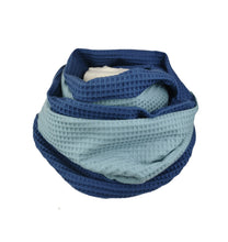 Lade das Bild in den Galerie-Viewer, Loop Waffelpique adriablau dark jeans