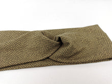 Lade das Bild in den Galerie-Viewer, Haarband bronze Fischgrat Knoten