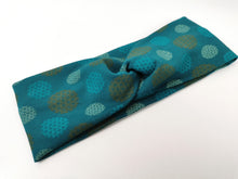 Lade das Bild in den Galerie-Viewer, Haarband petrol Mandala Knoten