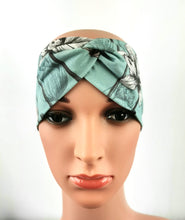 Lade das Bild in den Galerie-Viewer, Haarband mit Knoten Bambus Jersey mintgrün