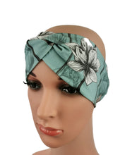 Lade das Bild in den Galerie-Viewer, Haarband mit Knoten Bambus Jersey mintgrün