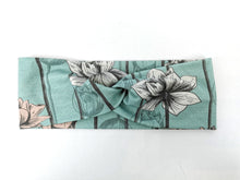 Lade das Bild in den Galerie-Viewer, Haarband mit Knoten Bambus Jersey mintgrün
