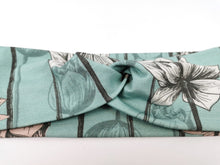 Lade das Bild in den Galerie-Viewer, Haarband mit Knoten Bambus Jersey mintgrün