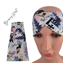 Lade das Bild in den Galerie-Viewer, Haarband &quot;Yume&quot; Jersey Knotenlook Knoten Manga Anime Japan
