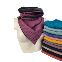 Lade das Bild in den Galerie-Viewer, Winterloop aus Waffelpiqué – 13 Farben | Fleece gefüttert
