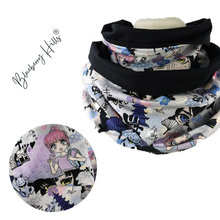Lade das Bild in den Galerie-Viewer, Loop &quot;Yume&quot; Manga Anime Japan rund Jersey Schlauchschal

